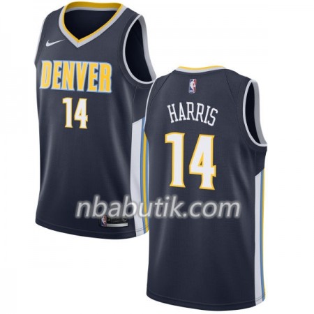 NBA Mænd Trøje Denver Nuggets Gary Harris 14 Nike 2017-18 Navy Swingman